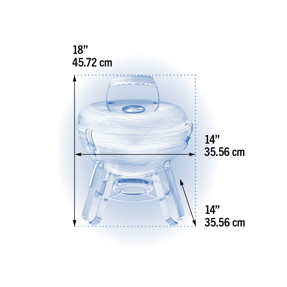 Napoleon Legend 14 Charcoal Portable Kettle Grill