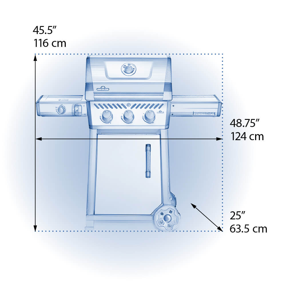 Napoleon Freestyle 365 SB with Range Side Burner