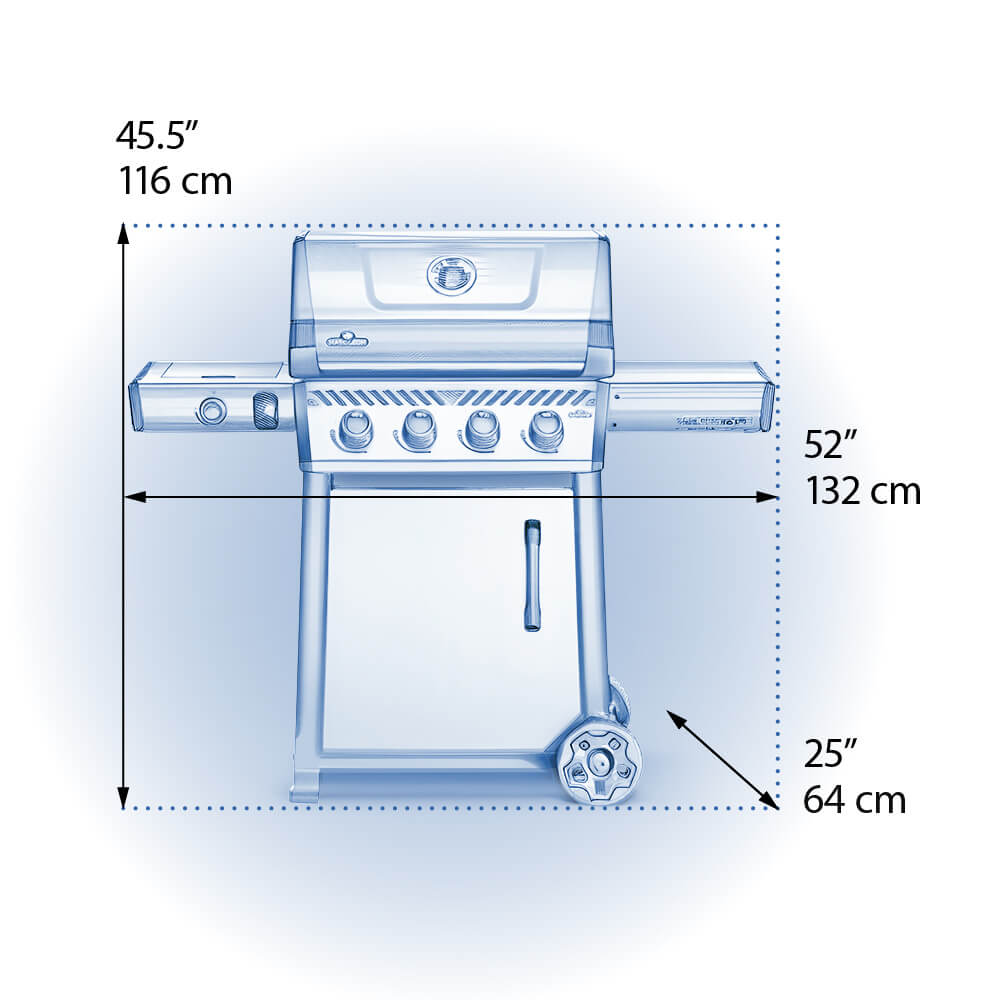 Napoleon Freestyle 425 SB with Range Side Burner