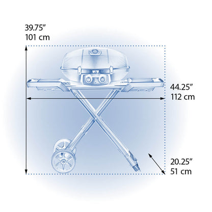 Napoleon TravelQ PRO285X with Scissor Cart