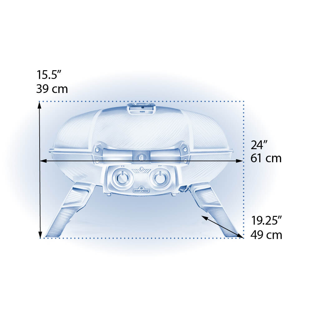 Napoleon TravelQ 285 with Griddle
