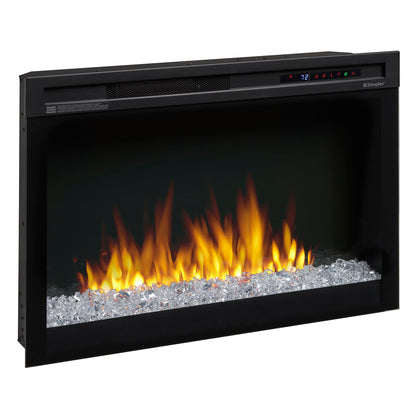 Dimplex Nova 33" Plug-in Electric Firebox With Acrylic Crystals Ember Bed