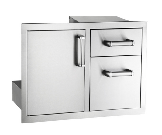 Fire Magic Flush Access Door/ Drawer Combo