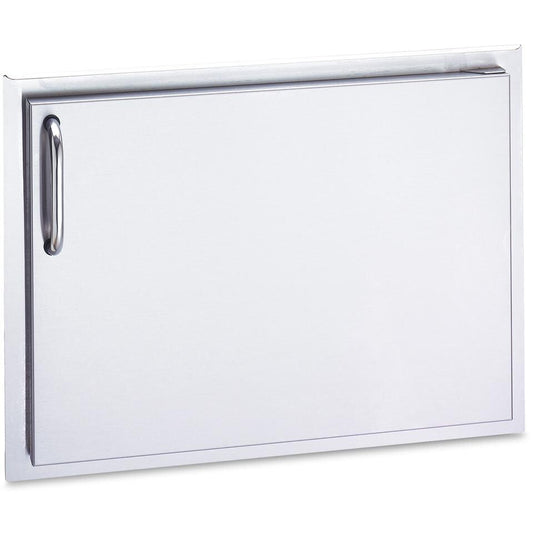 American Outdoor Grill 17-Inch x 24-Inch Right Door Hinge Single Access Door with Tubular Stainless Steel Handles (17-24-SS DR)