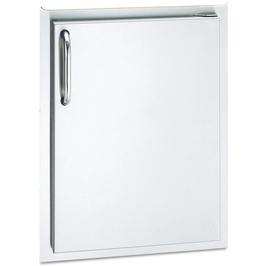 American Outdoor Grill 20-Inch x 14-Inch Right Door Hinge Single Access Door with Tubular Stainless Steel Handles (20-14-SS DR)