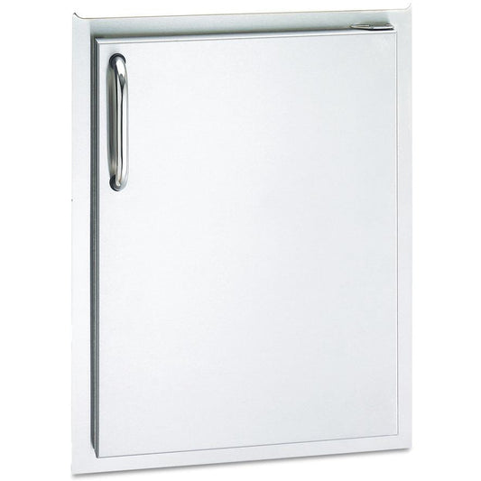American Outdoor Grill 20-Inch x 14-Inch Right Door Hinge Single Access Door with Tubular Stainless Steel Handles (20-14-SS DR)