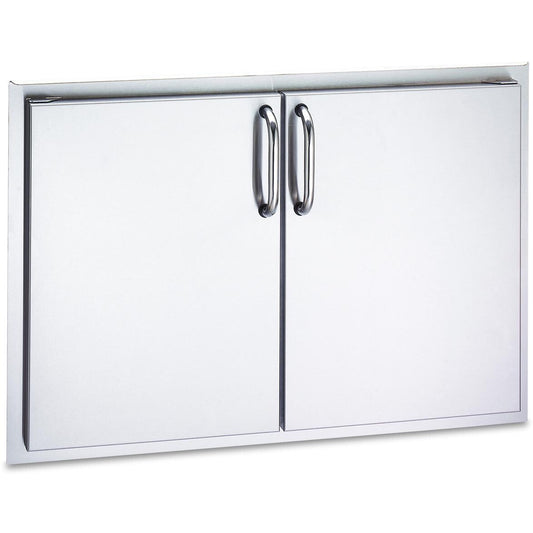 American Outdoor Grill 20-Inch x 30-Inch Double Access Door with Tubular Stainless Steel Handles and Double Wall Construction (20-30-SSD)