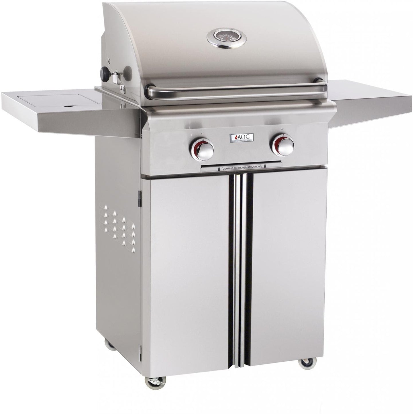 American Outdoor Grill 24" T-Series Freestanding Liquid Propane Gas Grill (24PCT-00SP)