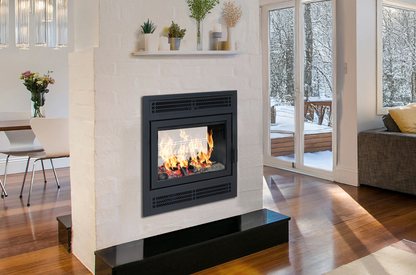 Supreme Astra Duo 38 See-Through Wood Fireplace