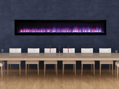 Astria 100 inch Plexus Series Contemporary Electric Fireplace MPE-100D