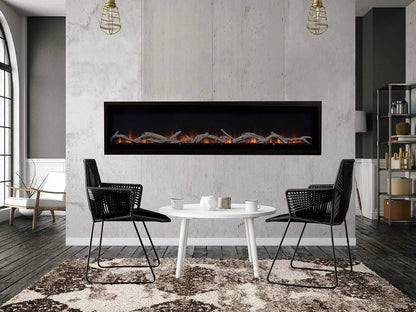 Astria 100 inch Plexus Series Contemporary Electric Fireplace MPE-100D