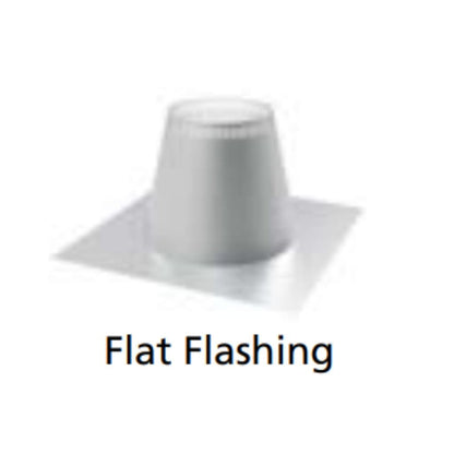 Astria 7 Inch Diameter Wood Burning Flat Flashing 7SPFF