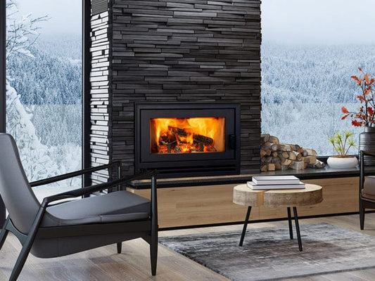 Astria 55,000 BTU Front Open Wood-Burning Fireplace BAINBRIDGE