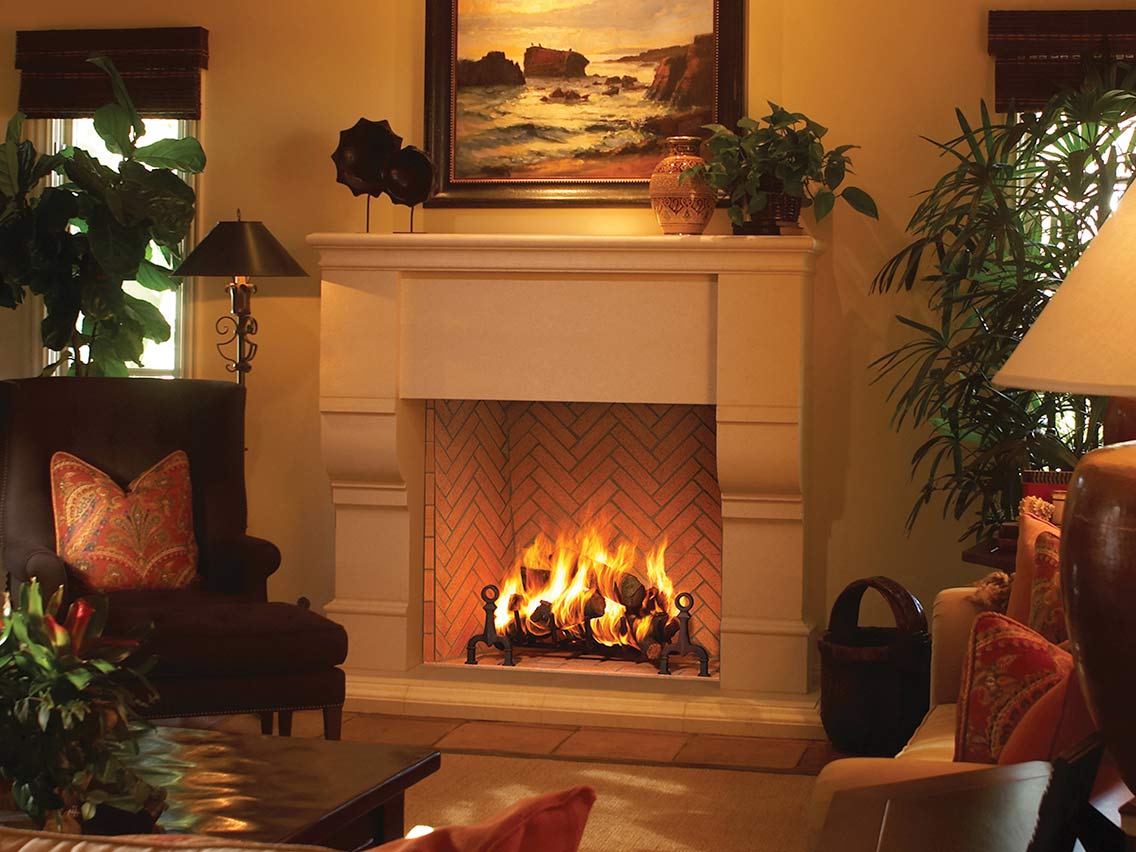 Astria 48-inch Citadel Open-Hearth Wood-Burning Fireplace CITADEL48