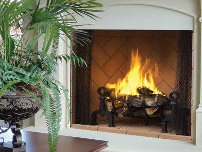 Astria 36 inch Georgian Open-Hearth Wood-Burning Fireplace Georgian36