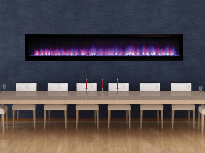 Astria 60 inch Plexus Series Contemporary Electric Fireplace MPE-60D