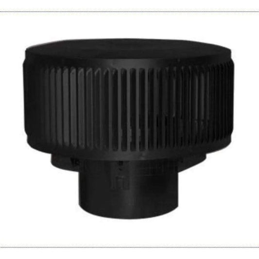 Astria Round Top with Louvers Black RLT-8DM-K