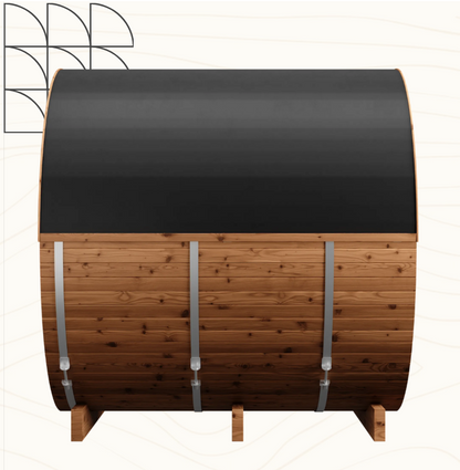 Thermory Natural Barrel Sauna