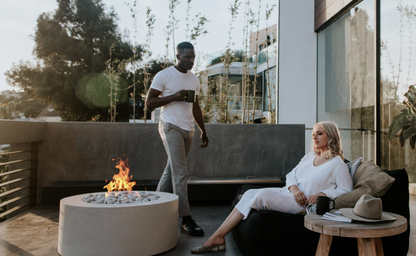 HPC Belmont Lightweight Concrete Fire Pit