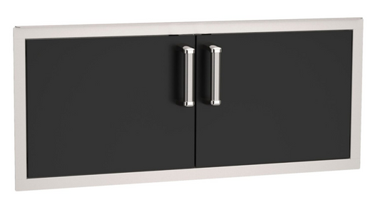Fire Magic Echelon Black Double Access Door (Reduced Height)
