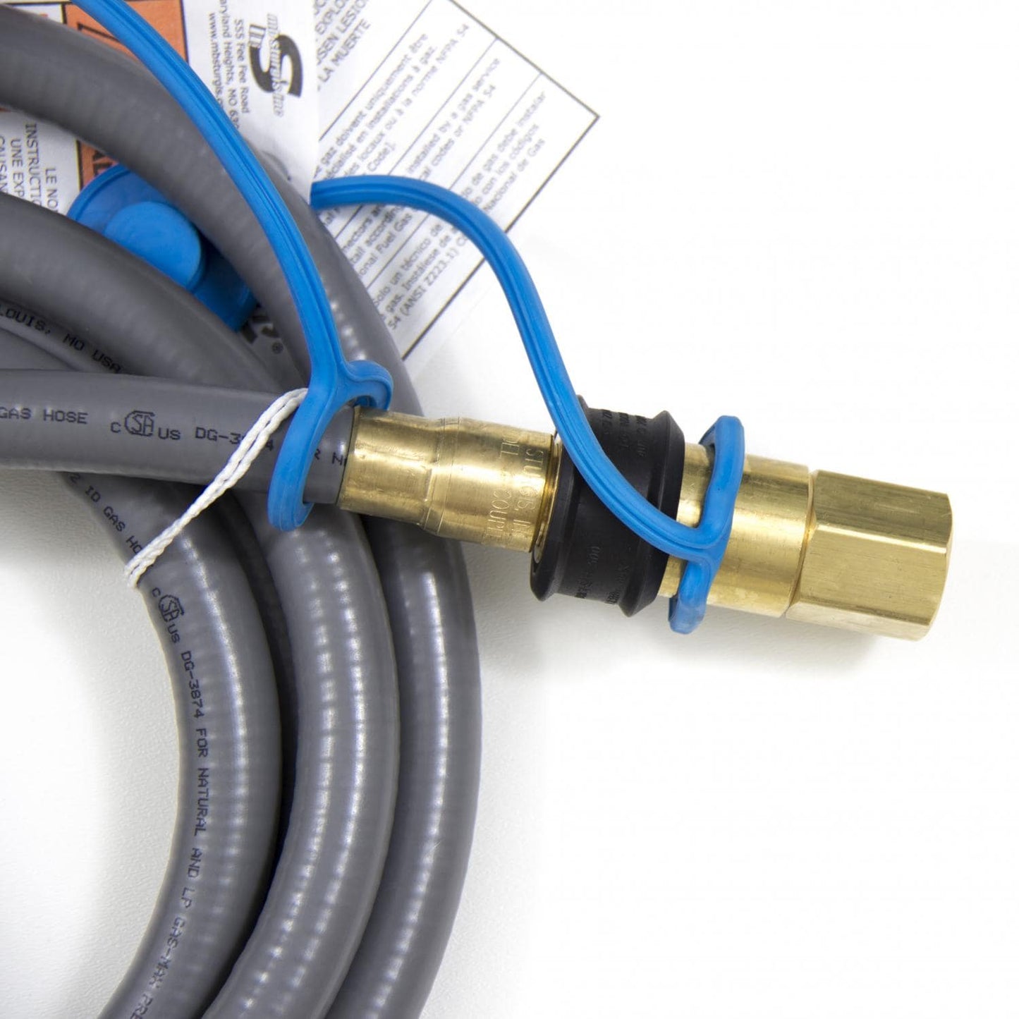 Blaze 10 Ft. Natural Gas/Bulk Propane Hose W/ Quick Disconnect (BLZ-NG-HOSE)