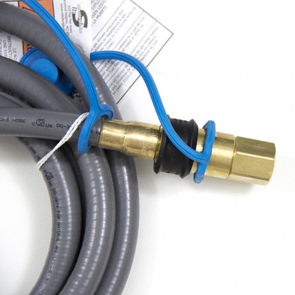 Blaze 10 Ft. Natural Gas/Bulk Propane Hose W/ Quick Disconnect (BLZ-NG-HOSE)