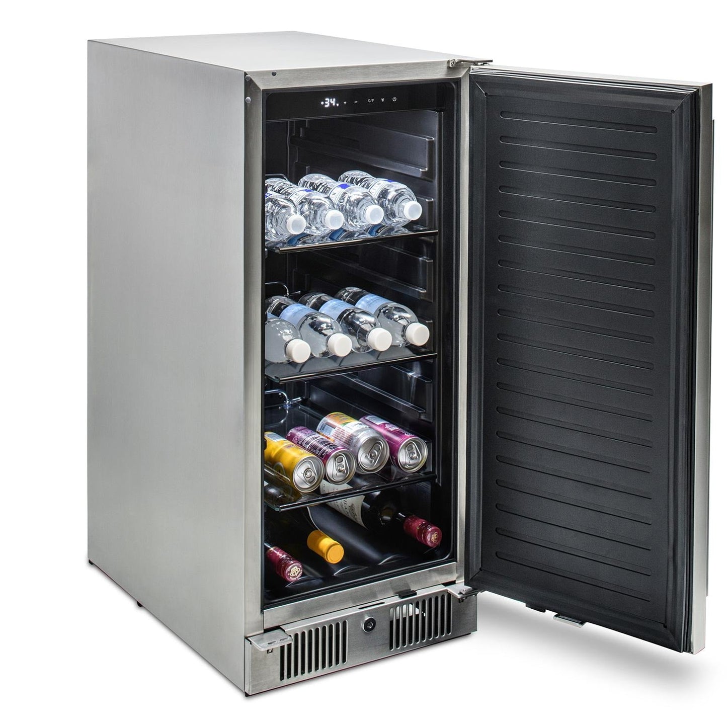 Blaze 15-Inch 3.2 Cu. Ft. Outdoor Rated Compact Refrigerator (BLZ-SSRF-15)