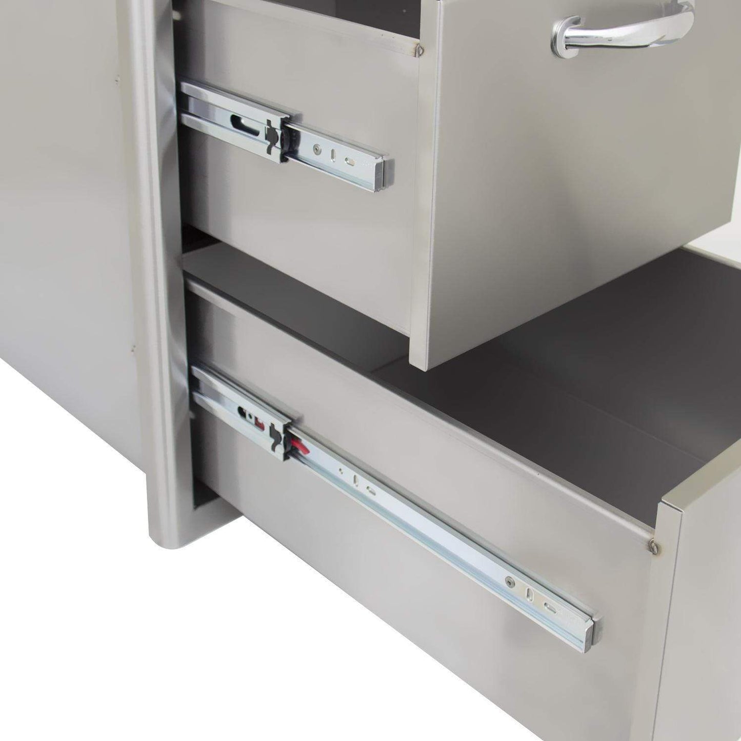 Blaze 16-Inch Stainless Steel Double Access Drawer (BLZ-DRW2-R)