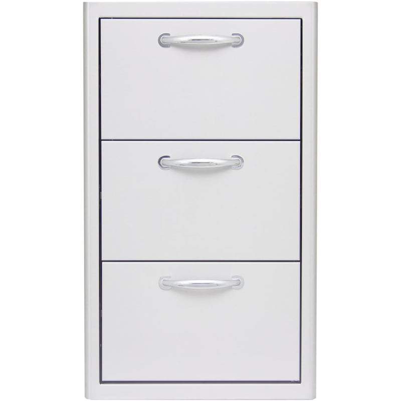 Blaze 16-Inch Stainless Steel Triple Access Drawer (BLZ-DRW3-R)