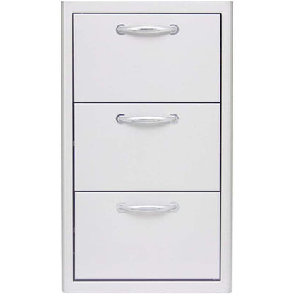 Blaze 16-Inch Stainless Steel Triple Access Drawer (BLZ-DRW3-R)