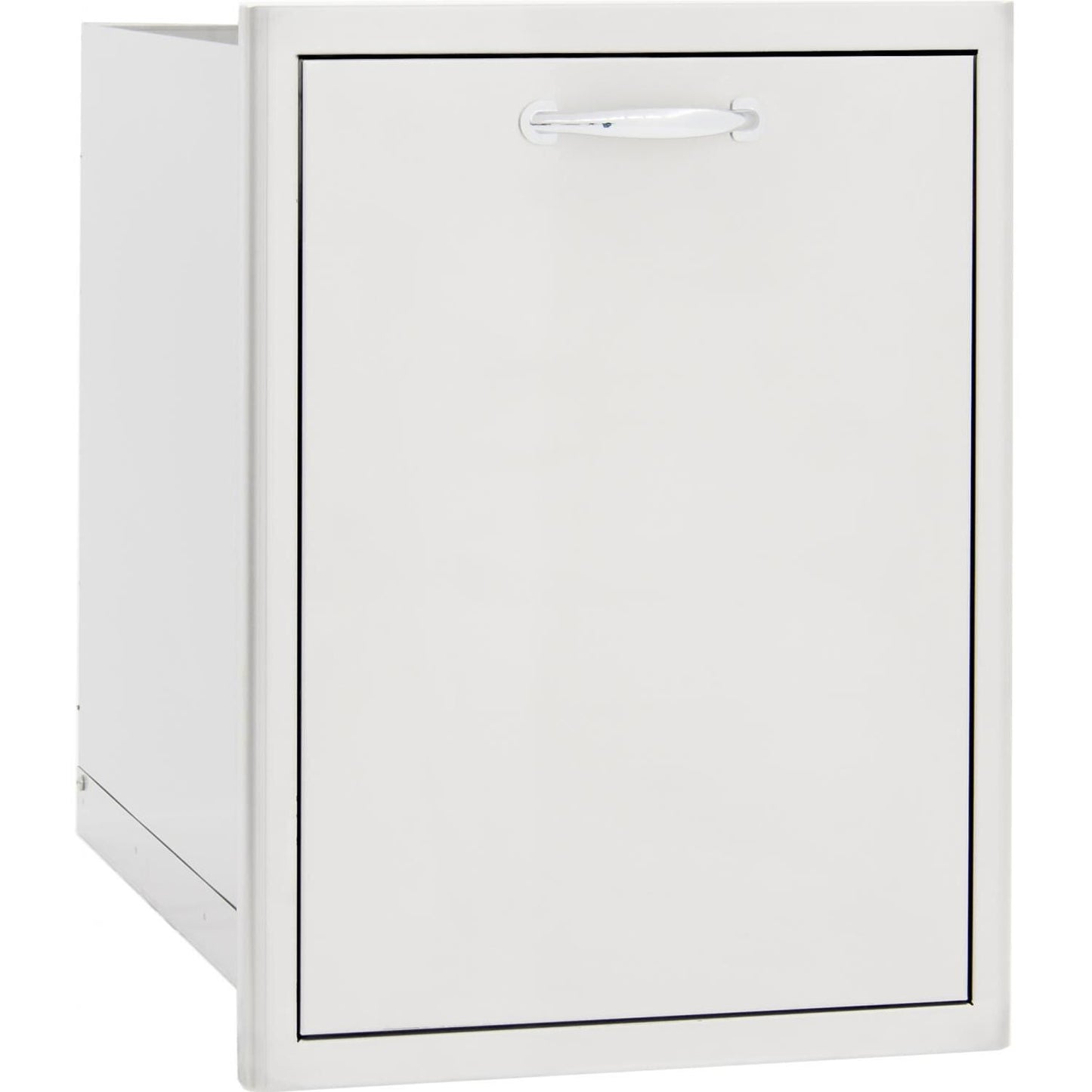 Blaze 20-Inch Roll-Out Stainless Steel Double Trash / Recycling Bin (BLZ-TREC-DRW)