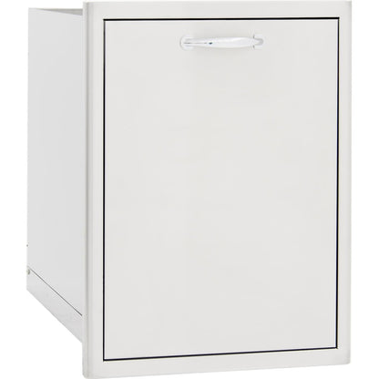 Blaze 20-Inch Roll-Out Stainless Steel Double Trash / Recycling Bin (BLZ-TREC-DRW)