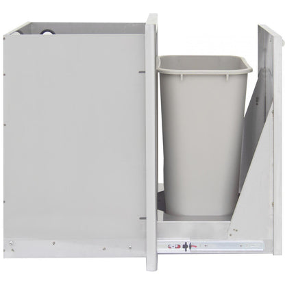 Blaze 20-Inch Stainless Steel Roll-Out Trash / Propane Tank Drawer (BLZ-TRLP-DRW)