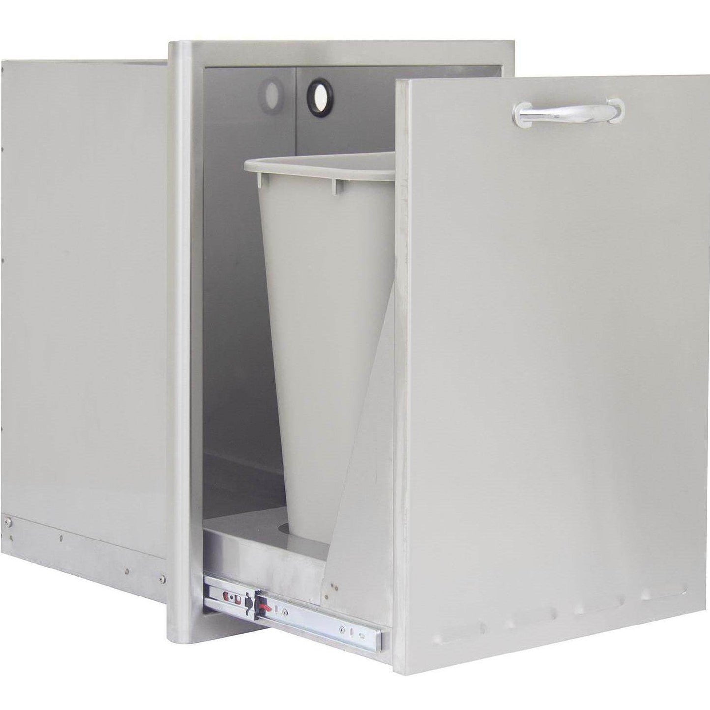 Blaze 20-Inch Stainless Steel Roll-Out Trash / Propane Tank Drawer (BLZ-TRLP-DRW)