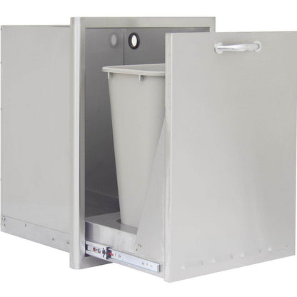 Blaze 20-Inch Stainless Steel Roll-Out Trash / Propane Tank Drawer (BLZ-TRLP-DRW)