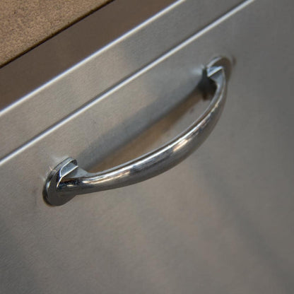 Blaze 20-Inch Stainless Steel Roll-Out Trash / Propane Tank Drawer (BLZ-TRLP-DRW)
