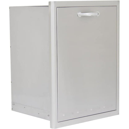 Blaze 20-Inch Stainless Steel Roll-Out Trash / Propane Tank Drawer (BLZ-TRLP-DRW)
