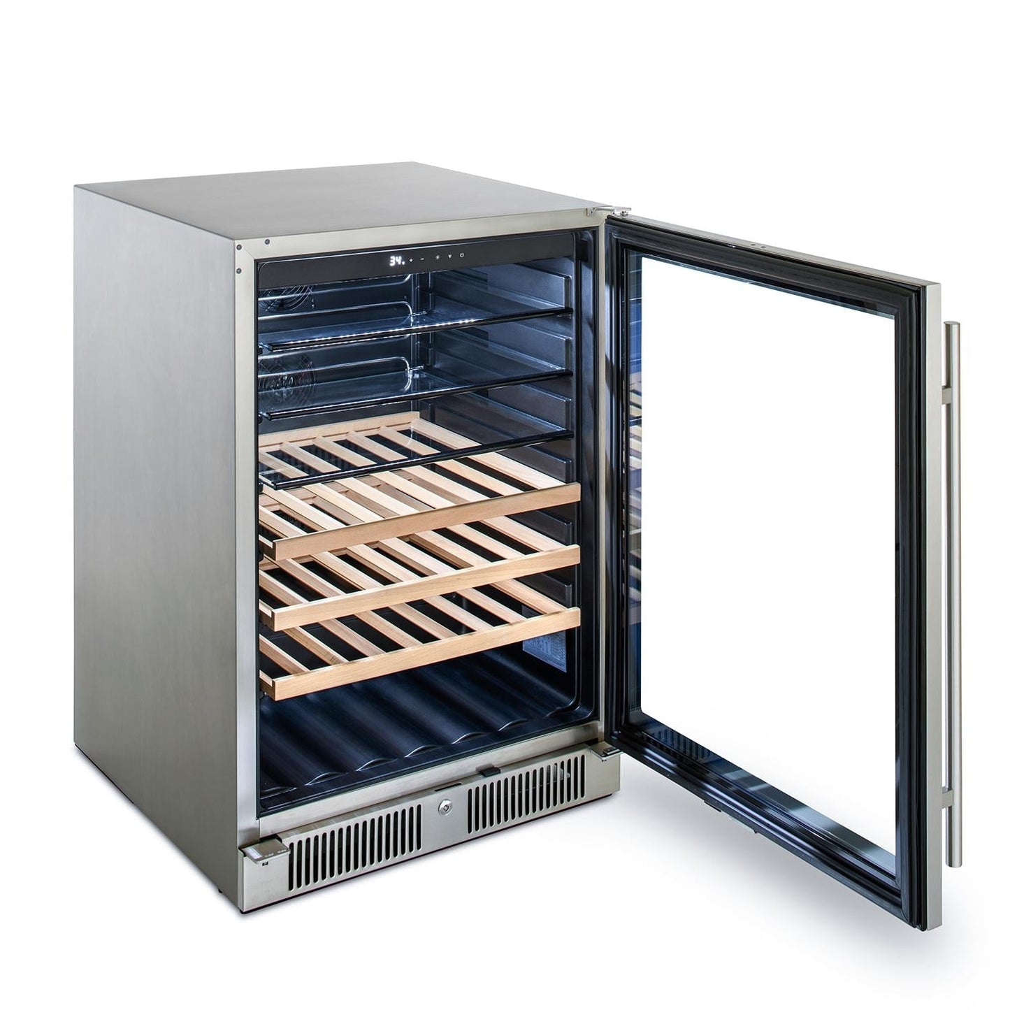 Blaze Grill Package - Premium LTE Marine Grade 32" 4-Burner Built-In Liquid Propane Grill, Side Burner and Beverage Center