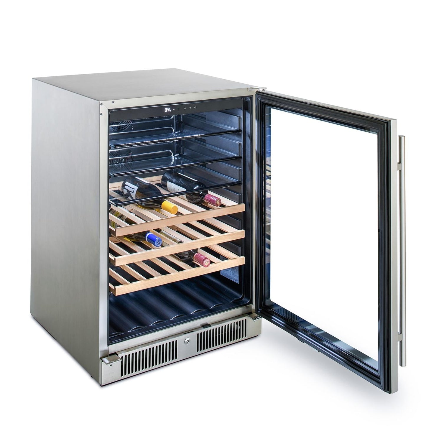 Blaze Grill Package - Premium LTE Marine Grade 32" 4-Burner Built-In Liquid Propane Grill, Side Burner and Beverage Center