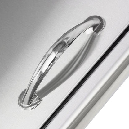 Blaze 32-Inch Access Door & Stainless Steel Double Drawer Combo (BLZ-DDC-R)