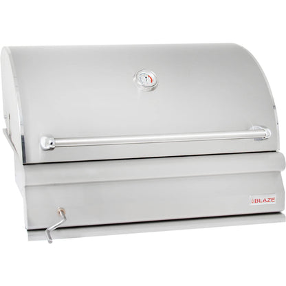 Blaze 32" Built-In Stainless Steel Charcoal Grill With Adjustable Charcoal Tray (BLZ-4-CHAR)