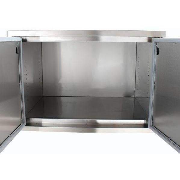 Blaze 32-Inch Sealed Stainless Steel Dry Storage Pantry With Shelf (BLZ-DRY-STG)