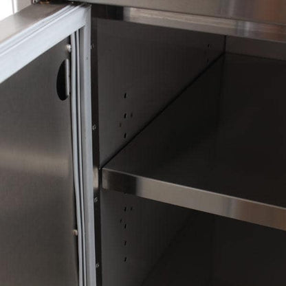 Blaze 32-Inch Sealed Stainless Steel Dry Storage Pantry With Shelf (BLZ-DRY-STG)