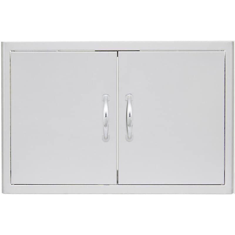 Blaze 32-Inch Stainless Steel Double Access Door With Paper Towel Holder (BLZ-AD32-R)