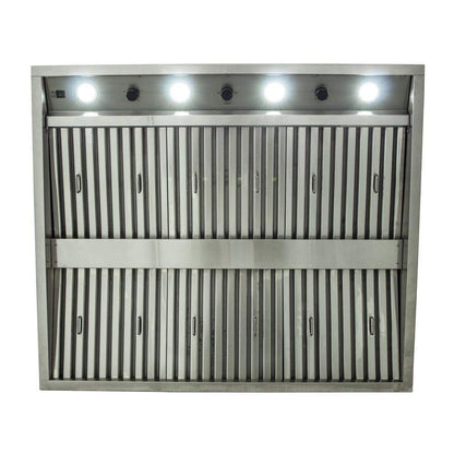 Blaze 42-Inch Stainless Steel Outdoor Vent Hood - 2000 CFM (BLZ-42-VHOOD)