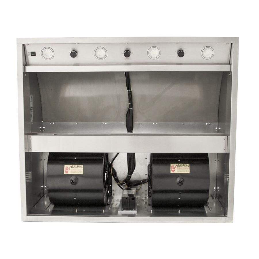 Blaze 42-Inch Stainless Steel Outdoor Vent Hood - 2000 CFM (BLZ-42-VHOOD)