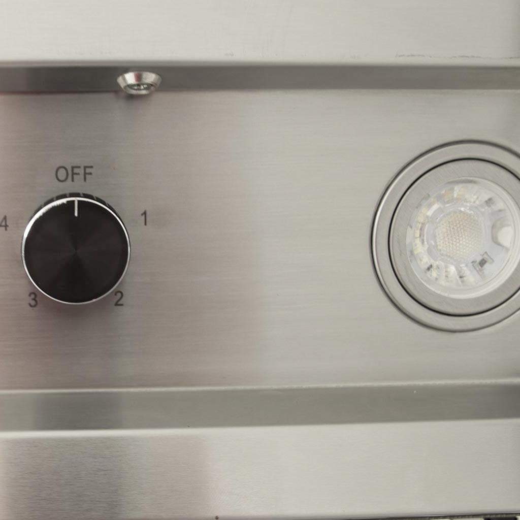 Blaze 42-Inch Stainless Steel Outdoor Vent Hood - 2000 CFM (BLZ-42-VHOOD)