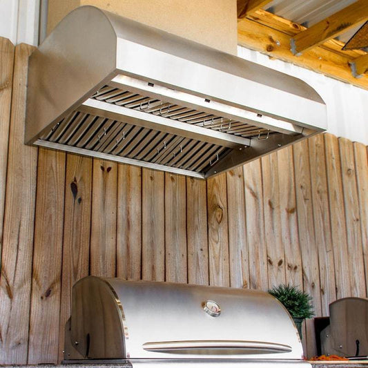Blaze 42-Inch Stainless Steel Outdoor Vent Hood - 2000 CFM (BLZ-42-VHOOD)