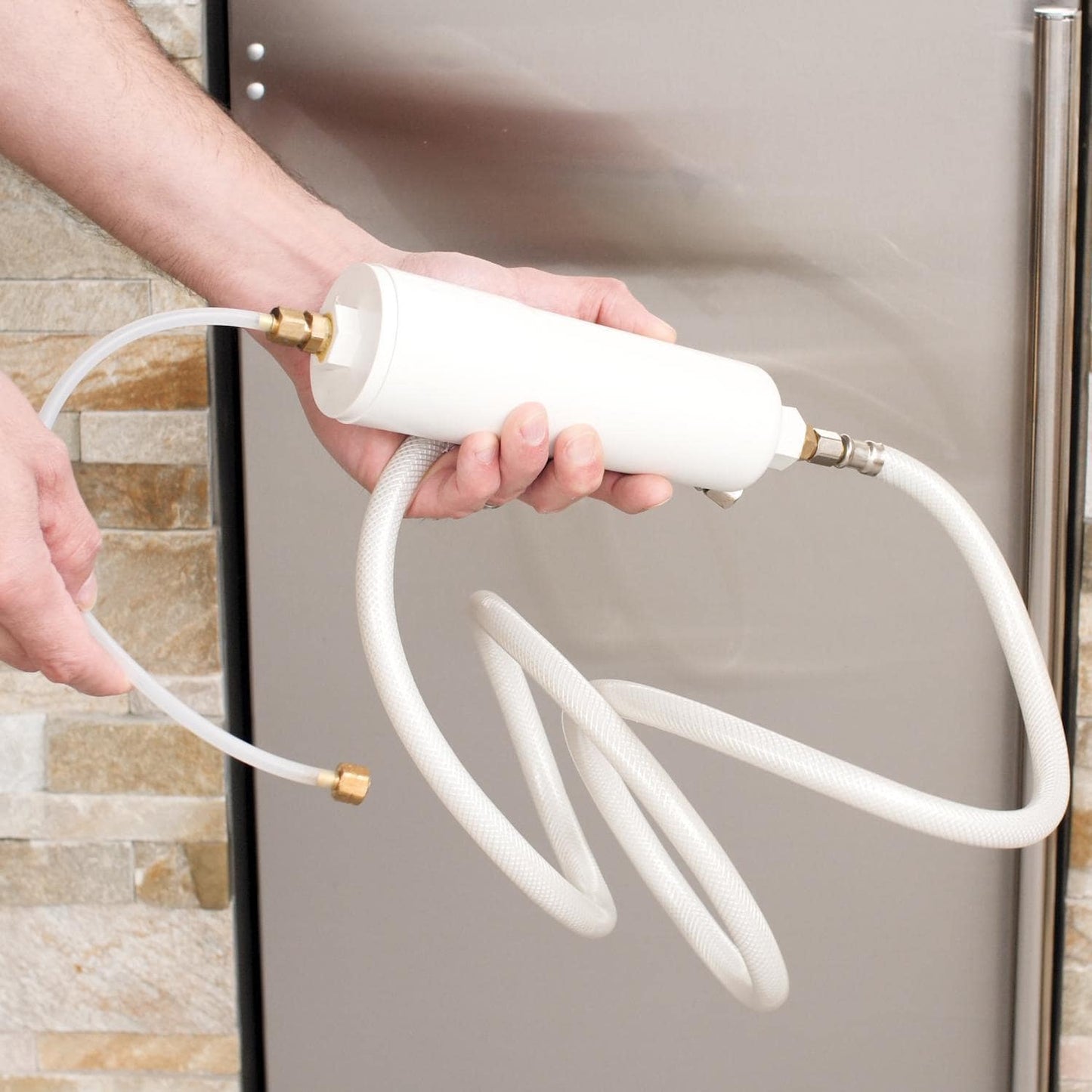 Blaze 50 Lb. 15-Inch Outdoor Rated Ice Maker With Gravity Drain (BLZ-ICEMKR-50GR)