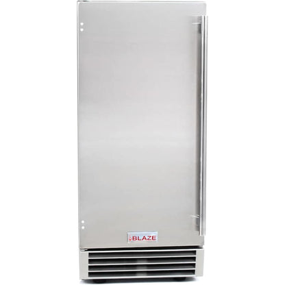 Blaze 50 Lb. 15-Inch Outdoor Rated Ice Maker With Gravity Drain (BLZ-ICEMKR-50GR)